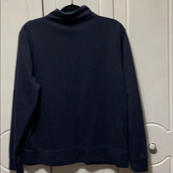Silverwear New York Navy zippered sweater Large - Picture 9 of 11